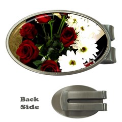 Roses 1 2 Money Clips (oval)  by bestdesignintheworld