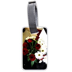 Roses 1 2 Luggage Tag (one Side) by bestdesignintheworld