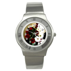 Roses 1 2 Stainless Steel Watch