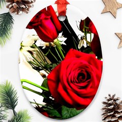 Roses 1 1 Ornament (oval) by bestdesignintheworld