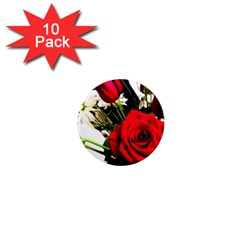 Roses 1 1 1  Mini Magnet (10 Pack)  by bestdesignintheworld