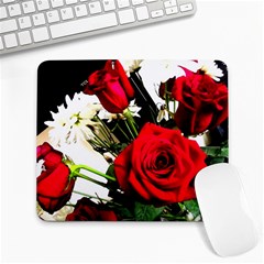 Roses 1 1 Large Mousepads by bestdesignintheworld