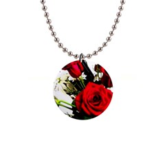 Roses 1 1 1  Button Necklace by bestdesignintheworld