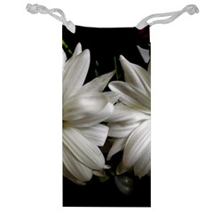 Daisies Jewelry Bag by bestdesignintheworld