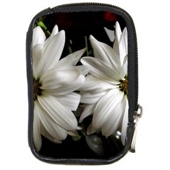 Daisies Compact Camera Leather Case by bestdesignintheworld