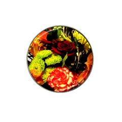 Flowers 1 1 Hat Clip Ball Marker (4 Pack) by bestdesignintheworld