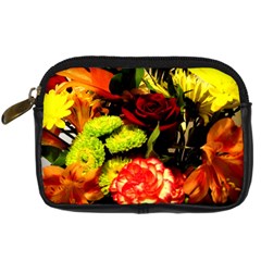 Flowers 1 1 Digital Camera Leather Case by bestdesignintheworld