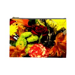 Flowers 1 1 Cosmetic Bag (large) by bestdesignintheworld