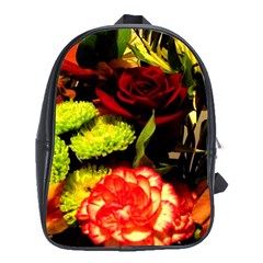 Flowers 1 1 School Bag (xl) by bestdesignintheworld