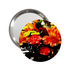 Flowers In A Vase 1 2 2 25  Handbag Mirrors by bestdesignintheworld