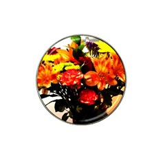 Flowers In A Vase 1 2 Hat Clip Ball Marker (4 Pack) by bestdesignintheworld