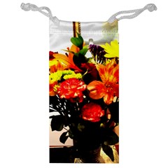 Flowers In A Vase 1 2 Jewelry Bag by bestdesignintheworld