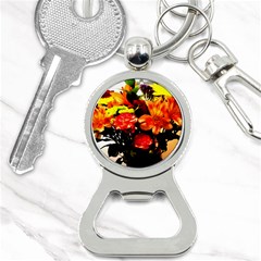 Flowers In A Vase 1 2 Bottle Opener Key Chain by bestdesignintheworld