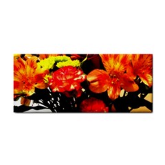 Flowers In A Vase 1 2 Hand Towel by bestdesignintheworld