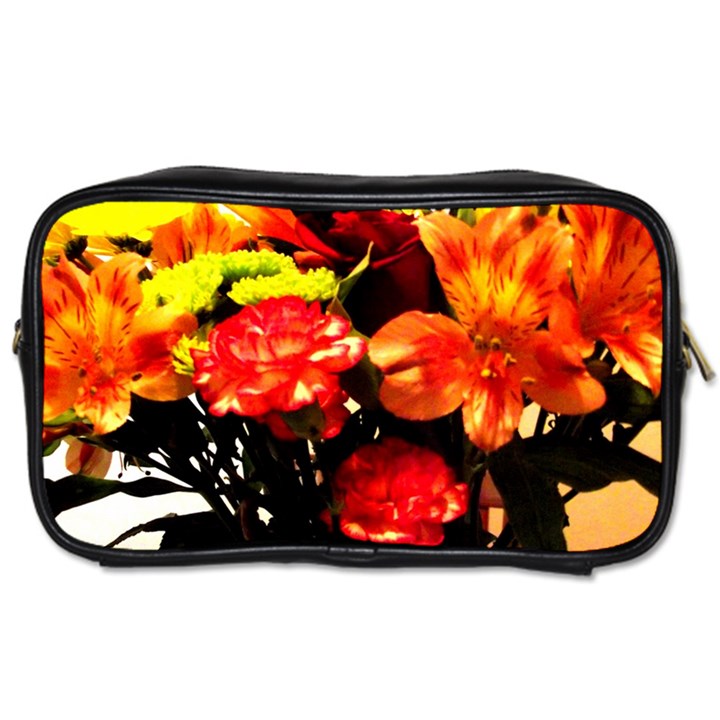 Flowers In A Vase 1 2 Toiletries Bag (Two Sides)