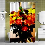 Flowers In A Vase 1 2 Shower Curtain 48  x 72  (Small)  Curtain(48  X 72 ) - 42.18 x64.8  Curtain(48  X 72 )