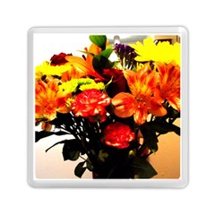 Flowers In A Vase 1 2 Memory Card Reader (square) by bestdesignintheworld