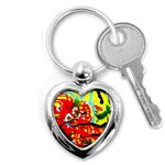 Hot 1 1 Key Chain (Heart) Front