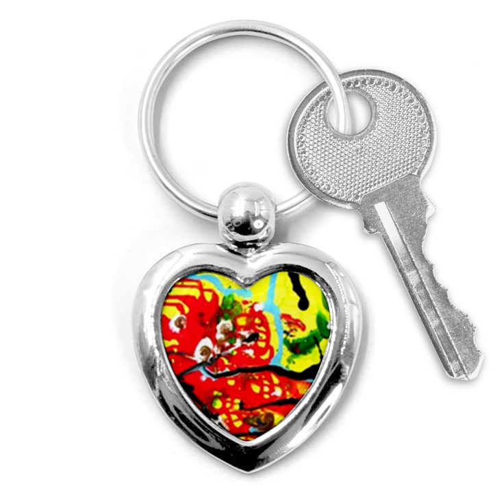 Hot 1 1 Key Chain (Heart)