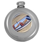 Balboa 1 2 Round Hip Flask (5 oz) Front