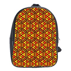 Rby-c-1-4 School Bag (large) by ArtworkByPatrick