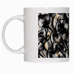 Marble Texture White Mugs by letsbeflawed