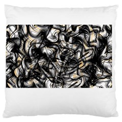 Marble Texture Large Cushion Case (two Sides) by letsbeflawed