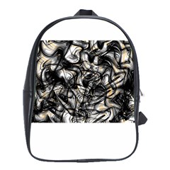 Marble Texture School Bag (xl)