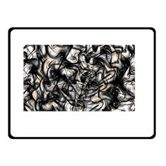 Marble Texture Double Sided Fleece Blanket (small)  by letsbeflawed