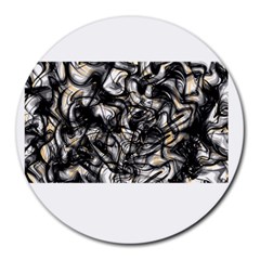 Marble Texture Round Mousepads