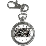 Marble Texture Key Chain Watches Front