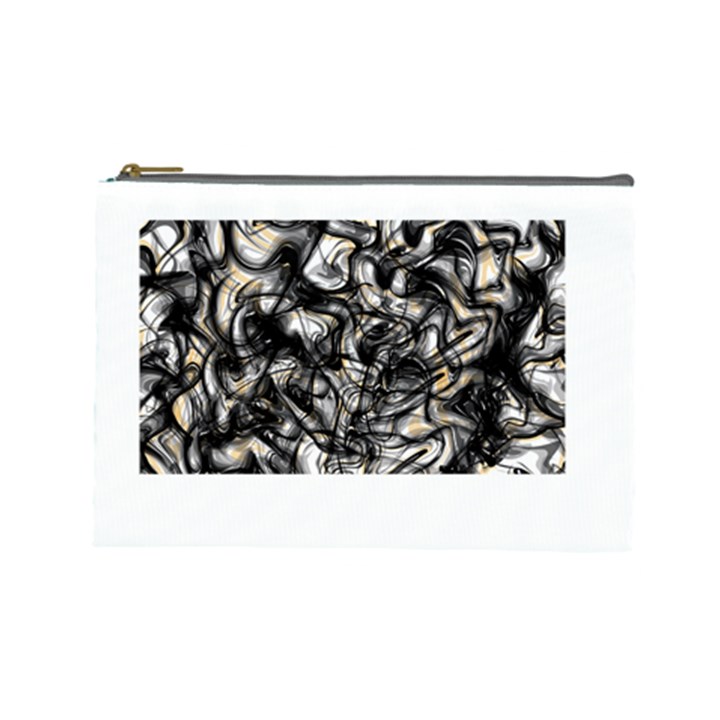 Marble Texture Cosmetic Bag (Large)