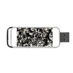 Marble Texture Portable Usb Flash (one Side)