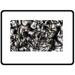 Marble Texture Double Sided Fleece Blanket (large) 