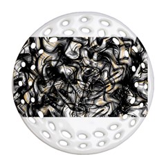 Marble Texture Ornament (round Filigree)