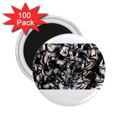 Marble Texture 2 25  Magnets (100 Pack) 