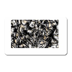 Marble Texture Magnet (rectangular) by letsbeflawed