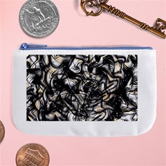 Marble Texture Large Coin Purse by letsbeflawed