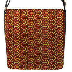 Rby 154 Flap Closure Messenger Bag (s) by ArtworkByPatrick