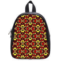 Rby-c-1-6 School Bag (small) by ArtworkByPatrick