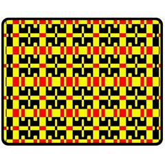 Rby-c-1-7 Double Sided Fleece Blanket (medium)  by ArtworkByPatrick