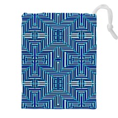 Abstract-r-7 Drawstring Pouch (4xl)