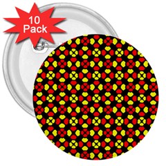 Rby-c-2-1 3  Buttons (10 Pack)  by ArtworkByPatrick