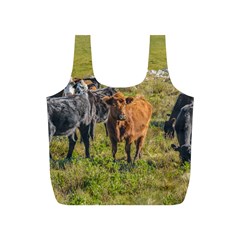 Cows At Countryside, Maldonado Department, Uruguay Full Print Recycle Bag (s) by dflcprints