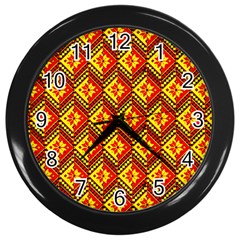 RBY-C-2-2 Wall Clock (Black)