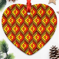 RBY-C-2-2 Heart Ornament (Two Sides)