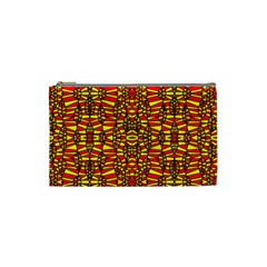 Rby-c-2-4 Cosmetic Bag (small) by ArtworkByPatrick