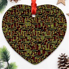 Rby-c-2-5 Ornament (heart) by ArtworkByPatrick