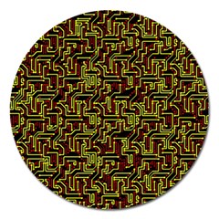 Rby-c-2-5 Magnet 5  (round) by ArtworkByPatrick