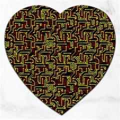 Rby-c-2-5 Jigsaw Puzzle (heart) by ArtworkByPatrick